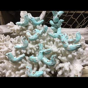 Tierra-cotta distress bird beads